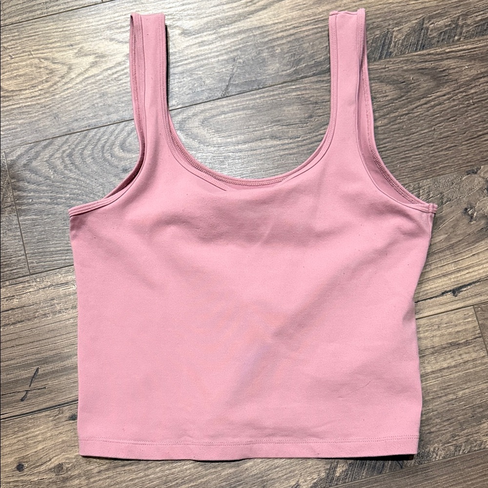 3/$8 Abercrombie & Fitch Pink Seamless Crop Tank